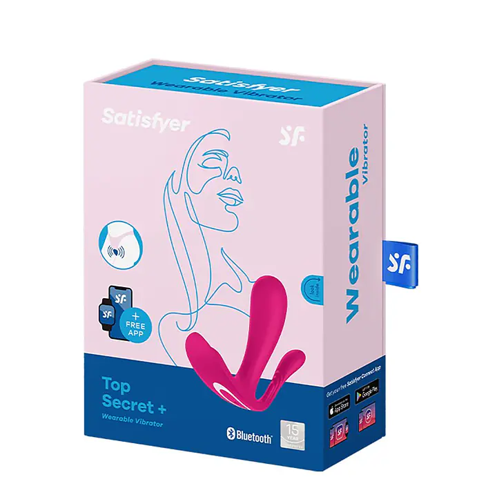 Подвійний смарт-вібратор у трусики Satisfyer Top Secret+ Pink - Master