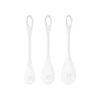 Набір йоні намистин Satisfyer Yoni Power 1 White, діаметр 2-2,5-3см, вага 22-46-74гр - Master