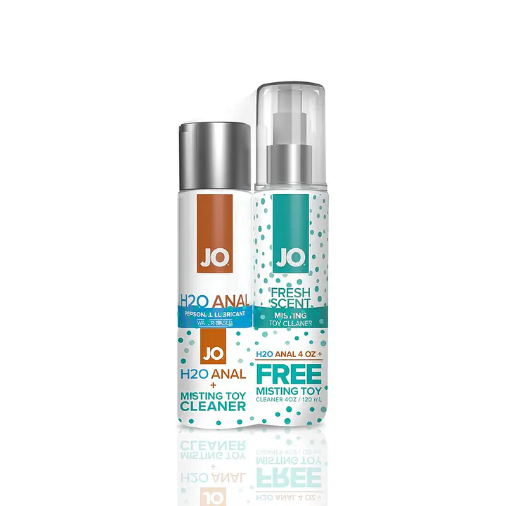 Комплект JO GWP — ANAL H2O Lubricant 120 мл + Misting Toy Cleaner 120 мл - Master