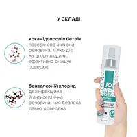 Комплект JO GWP — ANAL H2O Lubricant 120 мл + Misting Toy Cleaner 120 мл - Master