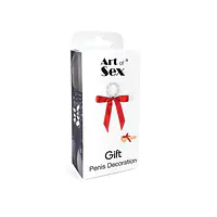 Прикраса на пеніс із перлинами «Подарунок» Art of Sex - Gift - Master