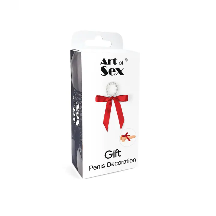 Прикраса на пеніс із перлинами «Подарунок» Art of Sex - Gift - Master