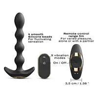 Анальний вібратор-намисто Dorcel FLEXI BALLS, гнучкий стовбур, пульт ДК - Master