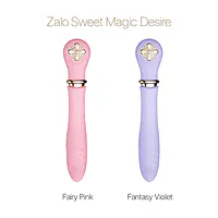 Пульсатор із підігрівом Zalo Sweet Magic - Desire Fairy Pink, турбо режим - Master