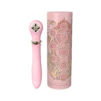 Пульсатор із підігрівом Zalo Sweet Magic - Desire Fairy Pink, турбо режим - Master