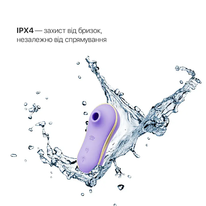 Набір 3в1 Zalo – UNICORN Set Violet, віброяйце, пульсатор, вакуумний стимулятор - Master
