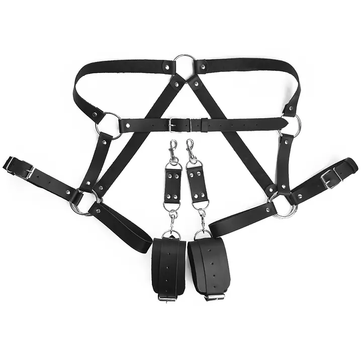 Бондажний набір Art of Sex – Bondage set Anasteisha L-2XL, чорний - Master