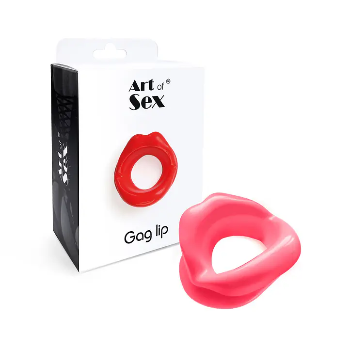 Кляп-розширювач у формі губ Art of Sex – Gag lip, рожевий - Master