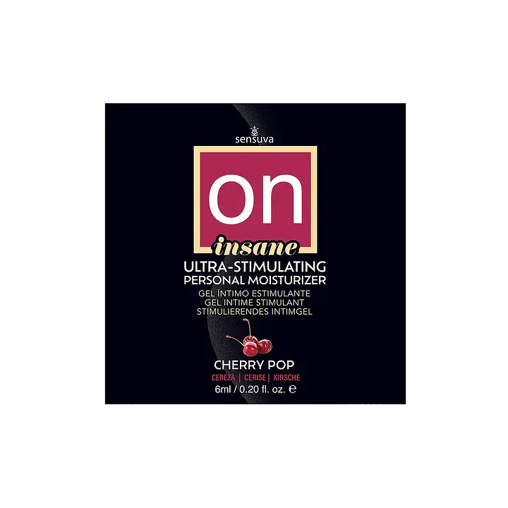 Пробник Sensuva - Ultra-Stimulating On Insane Cherry Pop (6 мл) - Master