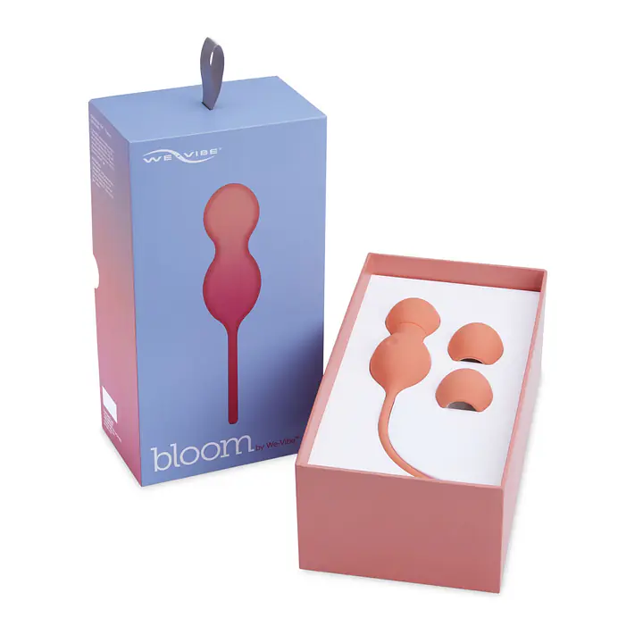Смарт вагінальні кульки з вібрацією We-Vibe Bloom, діаметр 3,3 см, маса 45, 65, 80 г - Master