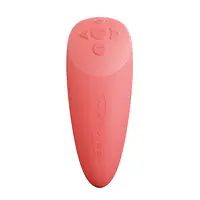 Смарт-вібратор для пар We-Vibe Chorus Crave Coral, сенсорне керування вібраціями стисненням пульта - Master