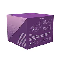 Смарт-вібратор для пар We-Vibe Chorus Purple, сенсорне керування вібраціями стисненням пульта - Master