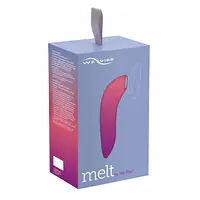 Вакуумний смарт-стимулятор для пар Melt by We-Vibe Coral, зручно поєднувати з проникним сексом - Master