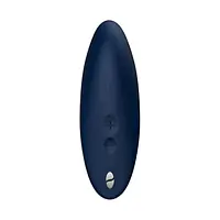 Вакуумний смарт-стимулятор для пар We-Vibe Melt Midnight Blue, зручно поєднувати з проникним сексом - Master
