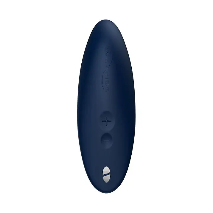 Вакуумний смарт-стимулятор для пар We-Vibe Melt Midnight Blue, зручно поєднувати з проникним сексом - Master