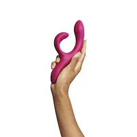 Смарт вібратор-кролик We-Vibe Nova Fuchsia, ергономічний, регульований кут нахилу стовбура - Master