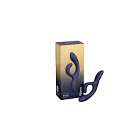Смарт вібратор-кролик We-Vibe Nova Midnight Blue, ергономічний, регульований кут нахилу стовбура - Master