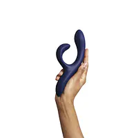 Смарт вібратор-кролик We-Vibe Nova Midnight Blue, ергономічний, регульований кут нахилу стовбура - Master