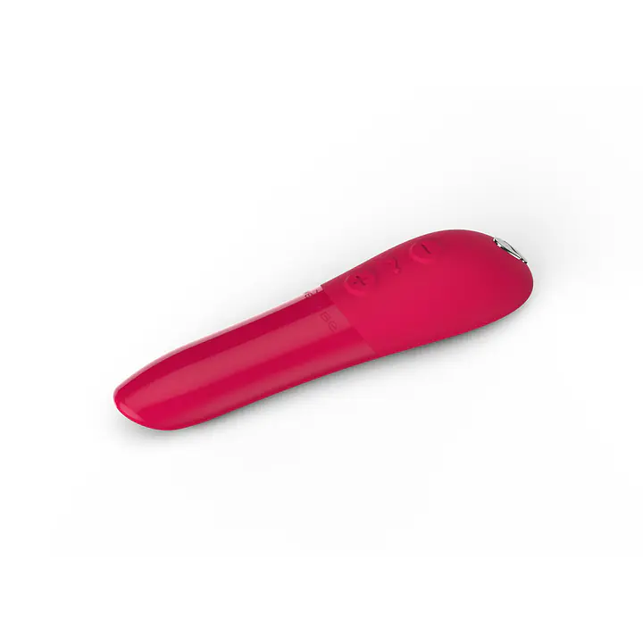 Потужна віброкуля Tango X Cherry Red by We-Vibe, 7 режимів вібрації, 8 рівнів інтенсивності - Master