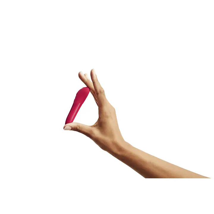 Потужна віброкуля Tango X Cherry Red by We-Vibe, 7 режимів вібрації, 8 рівнів інтенсивності - Master