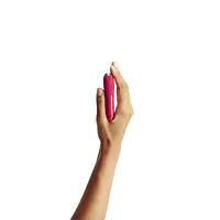 Потужна віброкуля Tango X Cherry Red by We-Vibe, 7 режимів вібрації, 8 рівнів інтенсивності - Master