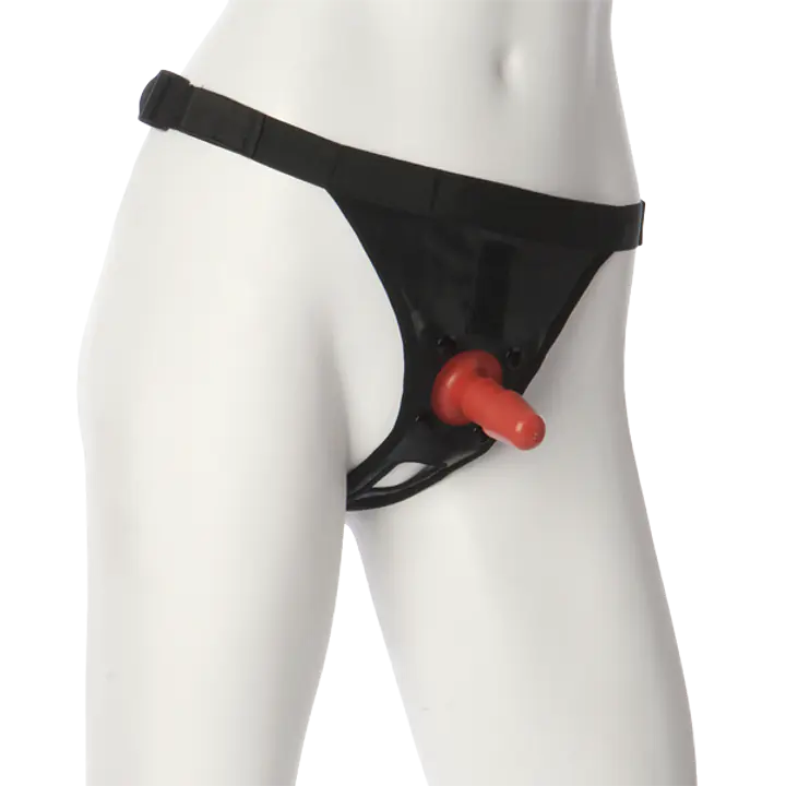 Трусики для страпону Doc Johnson Ultra Harness with Plug з кріпленням Vac-U-Lock, унісекс - Master