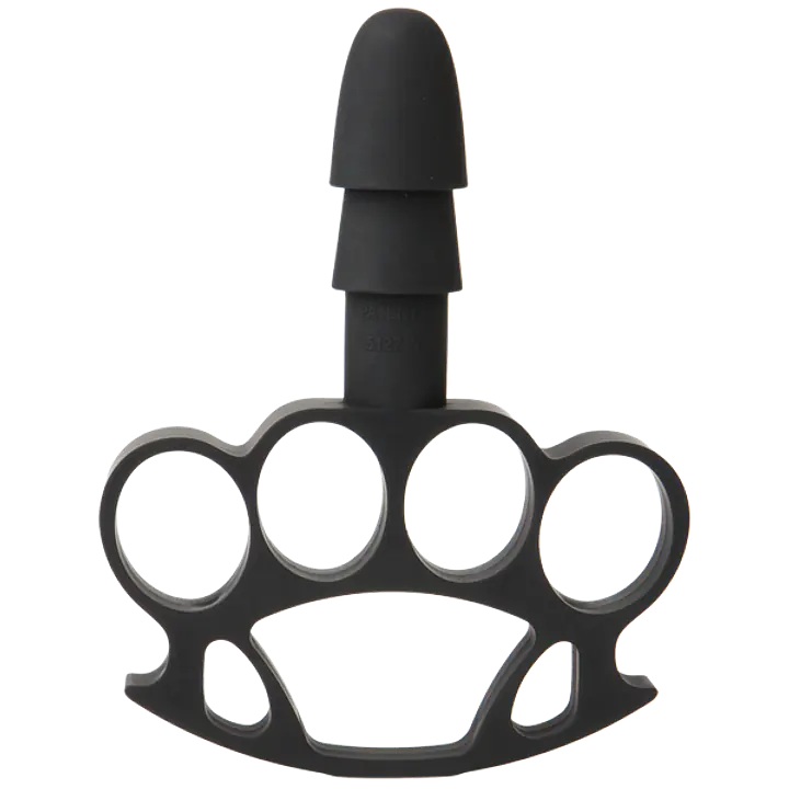 Тримач-кастет Doc Johnson з кріпленням Vac-U-Lock - Knuckle Up для іграшок - Master