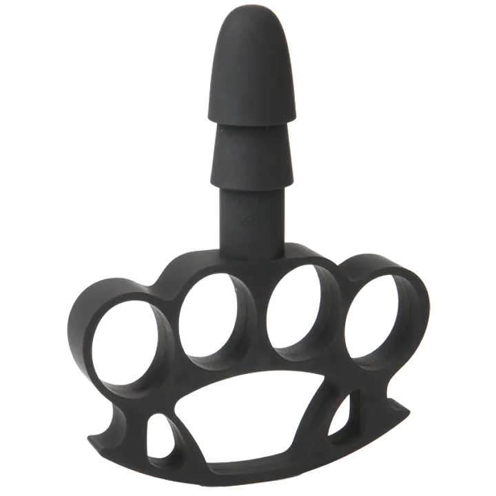 Тримач-кастет Doc Johnson з кріпленням Vac-U-Lock - Knuckle Up для іграшок - Master