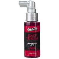 Спрей для мінету Doc Johnson GoodHead DeepThroat Spray - Wild Cherry 59 мл для глибокого мінету - Master