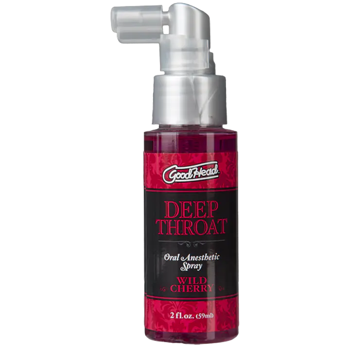 Спрей для мінету Doc Johnson GoodHead DeepThroat Spray - Wild Cherry 59 мл для глибокого мінету - Master