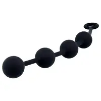 Анальні кульки Nexus Excite Large Anal Beads, силікон, макс. діаметр 3 см - Master