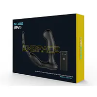 Масажер простати Nexus Revo Embrace з обертальною головкою та з ерекційним кільцем - Master
