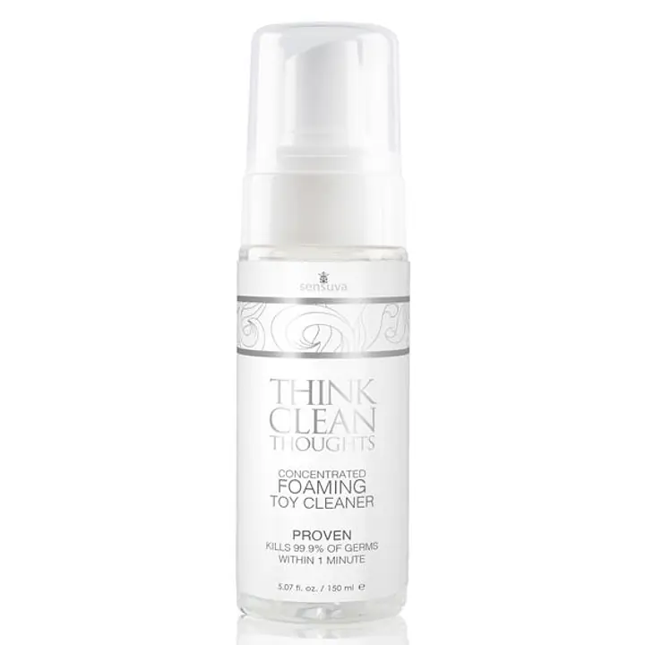 Концентрована очищувальна пінка для іграшок Sensuva Think Clean Thoughts Foaming, 150 мл - Master