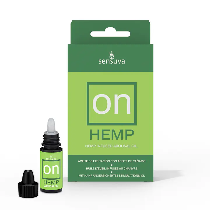 Збуджувальні краплі для клітора Sensuva – ON for Her Hemp Infused Arousal Oil (5 мл) з олією конопель - Master