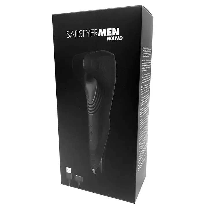 Мастурбатор Satisfyer Men Wand, багатофункціональний, чудово для пар, вібро-мінет - Master