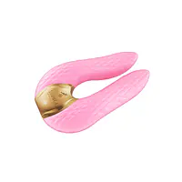 Вібратор для клітора Shunga Aiko Light Pink, гнучкі кінчики - Master