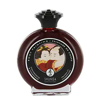 Фарба для тіла Shunga BODYPAINTING – Sparkling Strawberry Wine (100 мл) без глютену та парабенів - Master