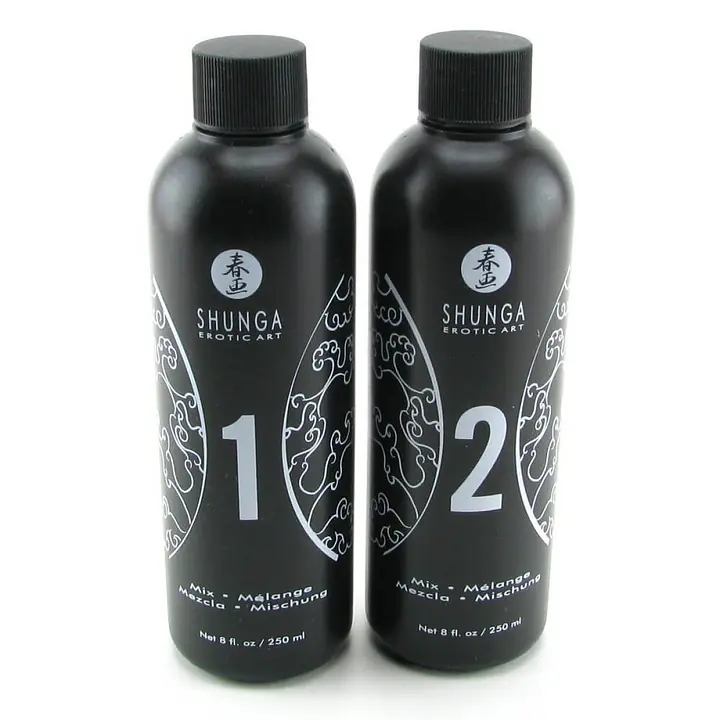 Гель для NURU-масажу Shunga Oriental Body-to-Body – Sparkling Strawberry Wine плюс простирадло - Master