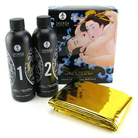 Гель для NURU-масажу Shunga Oriental Body-to-Body – Exotic Fruits (2 x 225 мл) плюс простирадло - Master