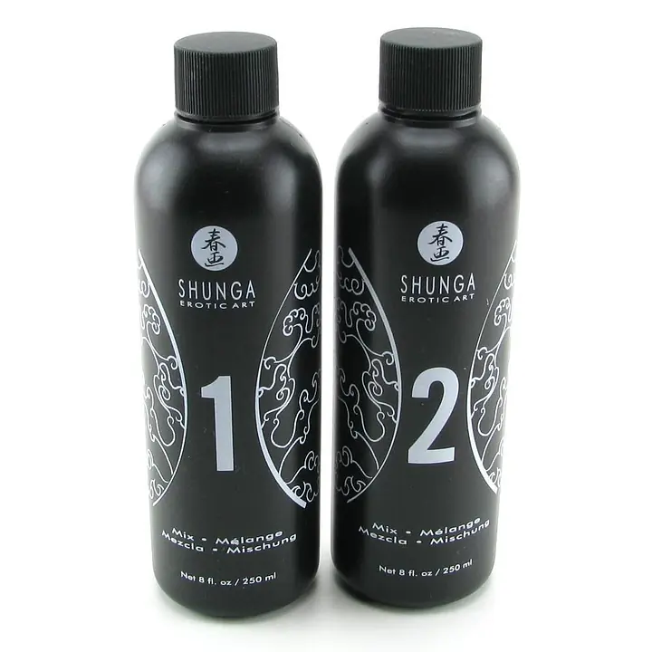 Гель для NURU-масажу Shunga Oriental Body-to-Body – Exotic Fruits (2 x 225 мл) плюс простирадло - Master