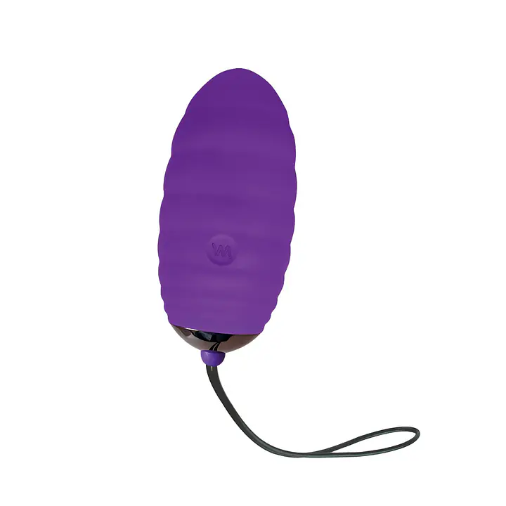 Віброяйце Adrien Lastic Ocean Breeze 2.0 Purple, пульт ДК, дуже потужний мотор, 10 віброрежимів - Master