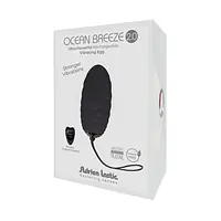 Віброяйце Adrien Lastic Ocean Breeze 2.0 Black, пульт ДК, дуже потужний мотор, 10 віброрежимів - Master