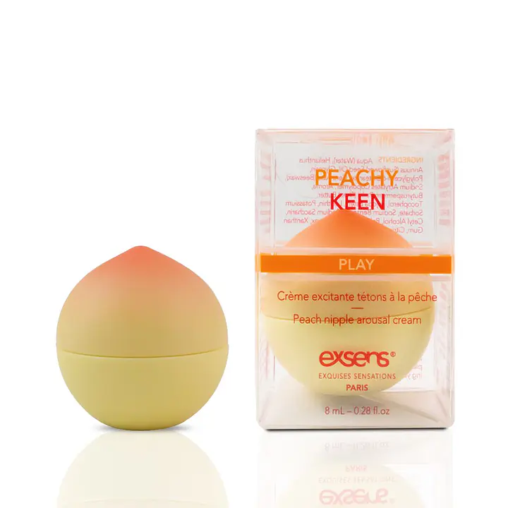Збуджувальний крем для сосків EXSENS Peachy Keen (8 мл) з олією жожоба та ши, їстівний, без цукру - Master