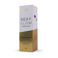 Крем-шимер для тіла Intt Sexy Glow (60 мл) з олією ши та ароматом ванілі, сяйна засмагла шкіра - Master