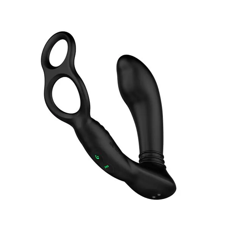 Масажер простати Nexus Simul8 Stroker Edition з ерекційним кільцем, перлинний масаж + вібрація - Master