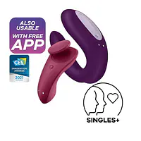 Набір Satisfyer Partner Box 1 (вібратор для пар Double Joy + вібратор у трусики Sexy Secret) - Master