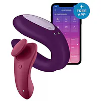 Набір Satisfyer Partner Box 1 (вібратор для пар Double Joy + вібратор у трусики Sexy Secret) - Master