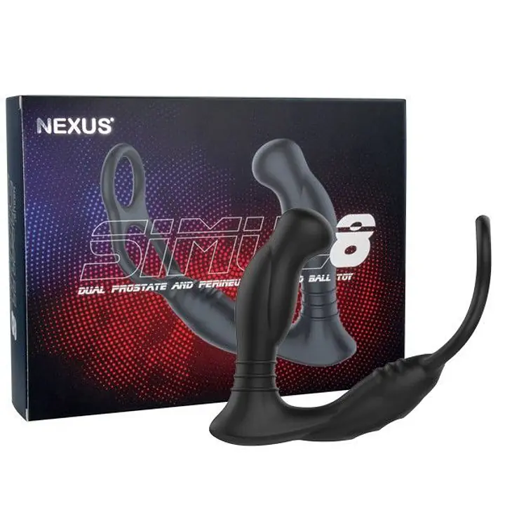 Стимулятор простати Nexus SIMUL8 Prostate Stimulator з ерекційним кільцем - Master