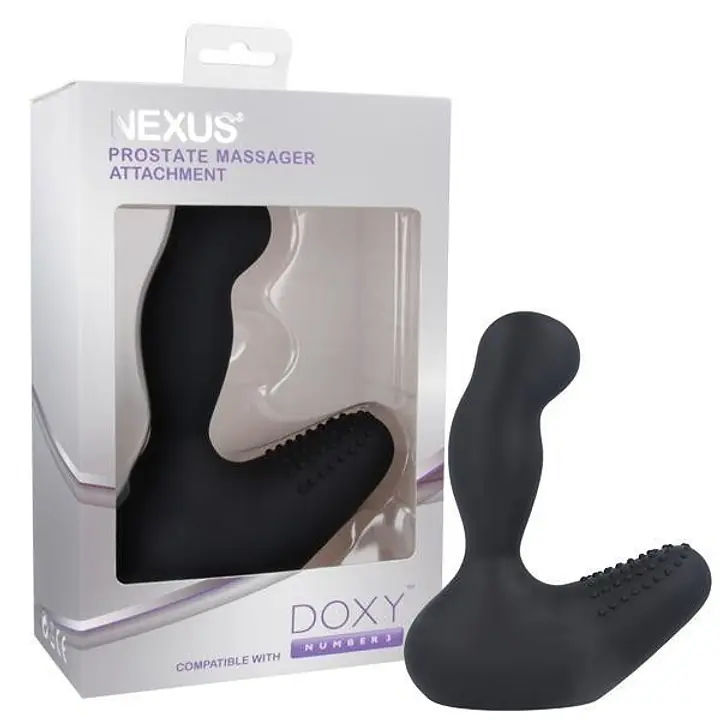 Насадка для вібромасажера Doxy Number 3 - Nexus Prostate Massager у вигляді масажера простати - Master