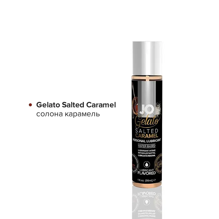 Набір JO Tri-Me Triple Pack — Gelato (3×30 мл) три різні смаки серії Джелато - Master
